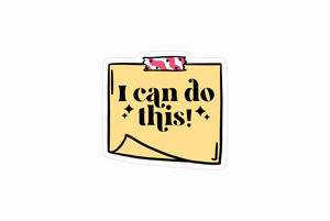 I can do this sticker